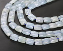 Aquamarine (A) Microfaceted Rectangle 10x8mm
