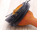 Navy Blue Round Greek Leather Cord 1.5mm, 16 feet