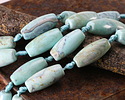 Aqua Terra Agate Rice 28-30x12-14mm