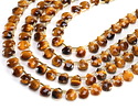 Tiger Eye Microfaceted Teardrop 8x10mm