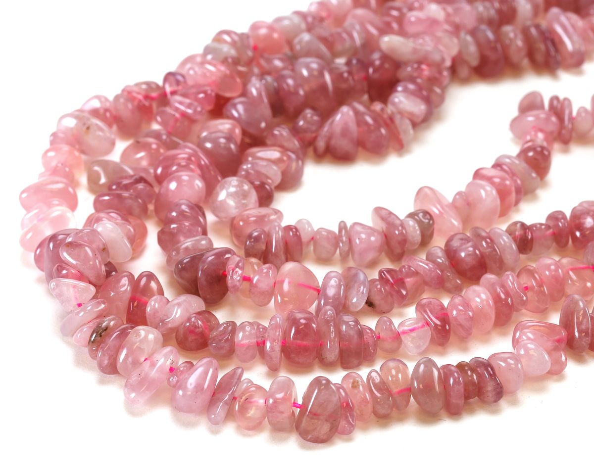 Madagascar Rose Quartz (A) Chip 2-5x5-12mm
