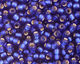 TOHO Dark Sapphire (with Frosted Silver Lining) Round 11/0 Seed Bead