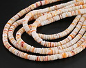 Spiny Oyster Shell (Light) Heishi 6mm