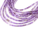 Amethyst Multi Tube 4x2mm