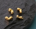 Cymbal Mitakas 24K Gold (plated) Side Bead for GemDuo 3.5x7.5mm