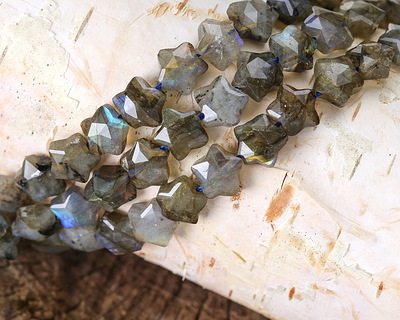 Labradorite Microfaceted Star 8mm