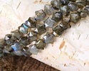 Labradorite Microfaceted Star 8mm