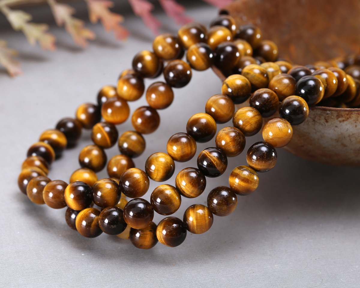 Tiger Eye (A) Round 8mm