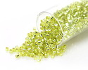Miyuki Delica Silver Lined Chartreuse (DBS0147) 15/0 Seed Bead
