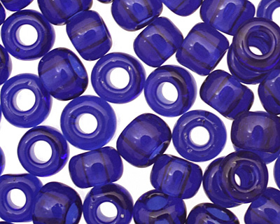 TOHO Transparent Cobalt Round 6/0 Seed Bead