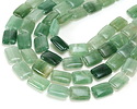Blue Green Quartz Thin Pillow 18x13mm