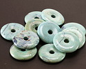 Arctic (light) Terra Agate Donut 35mm