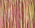 Party Pink Round Leather Cord 1.5mm