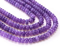 Lavender Agate Rondelle 5x8mm