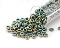 Miyuki Matte Metallic Patina Iris Spacer Bead 3mm