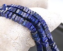 Lapis (Dyed) Squaredelle 3x6mm