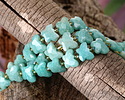 Brazil Amazonite Microfaceted Butterfly 8x10mm