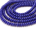 Cobalt Glass Rondelle 5x8mm