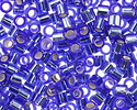 Miyuki Delica Silver Lined Cobalt (DBS0047) 15/0 Seed Bead