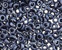 Miyuki Matte Gunmetal Spacer Bead 2.2mm