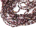 Multi Jewel Tone Gemstone Mix Faceted Round 2mm