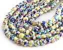 Ceramic Retro Summer Round 10mm