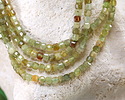 Green Garnet Microfaceted Cube 3mm