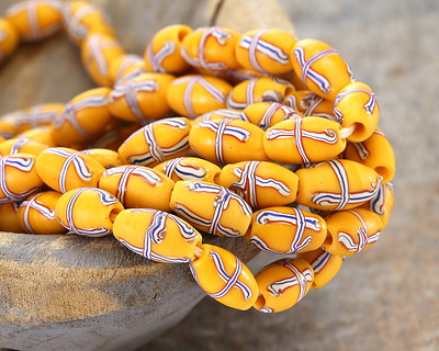 Indonesian Yellow French Cross Rice 12-13x7mm