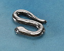 Green Girl Pewter Snake S-Hook 18x13mm