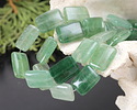 Blue Green Quartz Thin Pillow 18x13mm