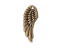 TierraCast Antique Brass (plated) Wing Pendant 10x27mm