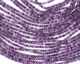 Amethyst (A) Faceted Rondelle 3x4-5mm