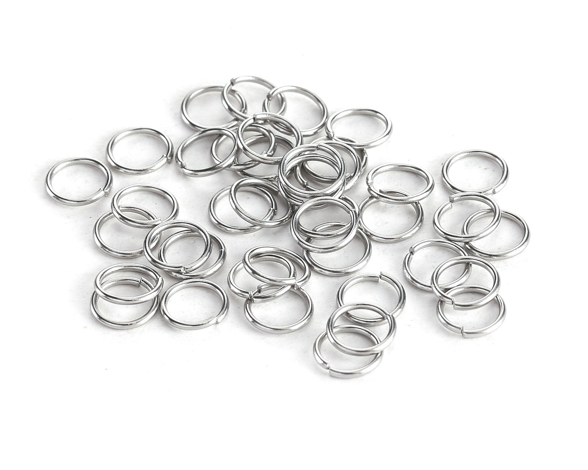 Stainless Steel Jump Ring 7mm, 20 gauge