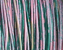 Forest Splash Round Leather Cord 1.5mm