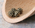 Mykonos Antique Brass (plated) Tiny Bali Spacer 4mm
