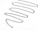 Stainless Steel Delicate Cable Chain, 2.25x1.75mm links, 25ft Spool
