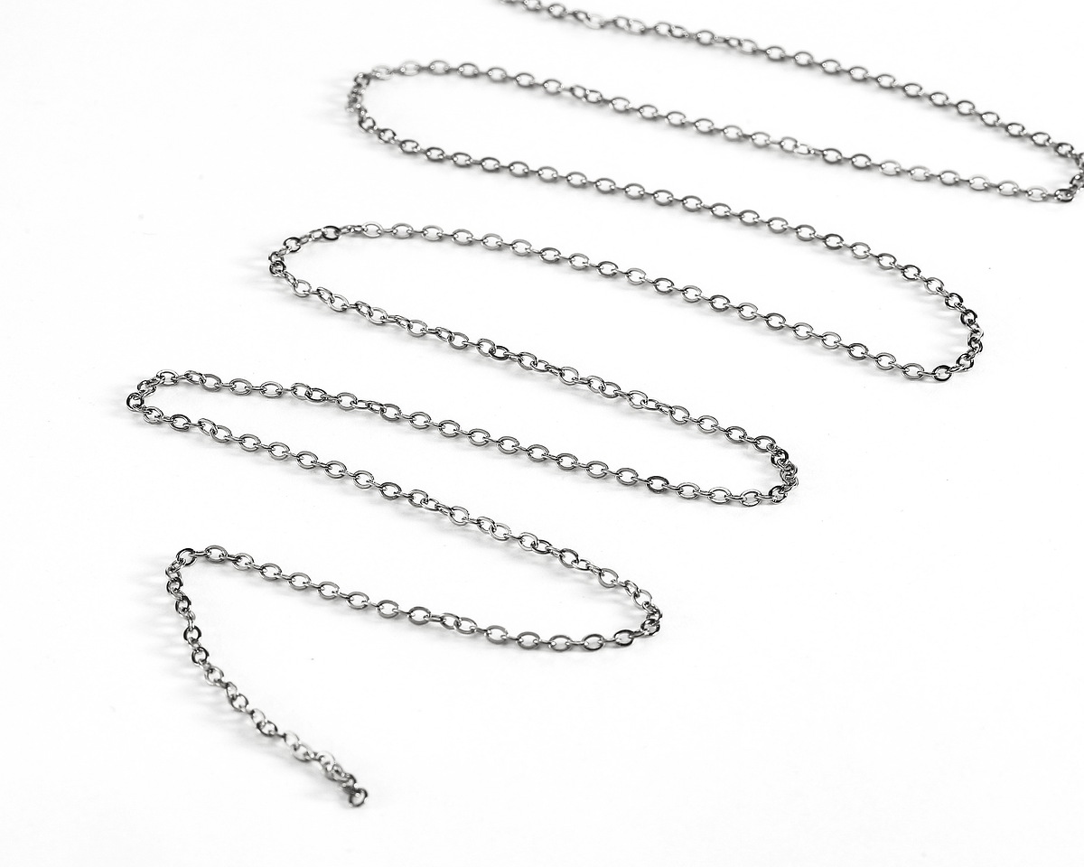 Stainless Steel Delicate Cable Chain, 2.25x1.75mm links, 25ft Spool