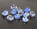 Unicorne Beads Glass Glacier Drop Teardrop 9-10mm