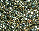 Miyuki Matte Metallic Patina Iris Spacer Bead 2.2mm
