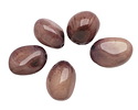 Tagua Nut Violet Nugget (3-hole) 22-30x37-42mm