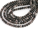 Silver Obsidian Round 6mm