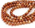 Molten Fire Agate Round 8mm
