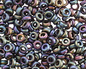 Miyuki Matte Black AB Spacer Bead 2.2mm