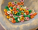 Mykonos Ceramic Island Sunset Heishi Mix 2.5-3x6mm