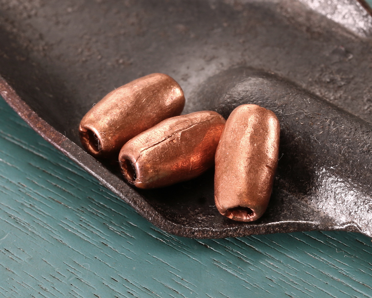 African Copper Smooth Rice 10-12x6-8mm