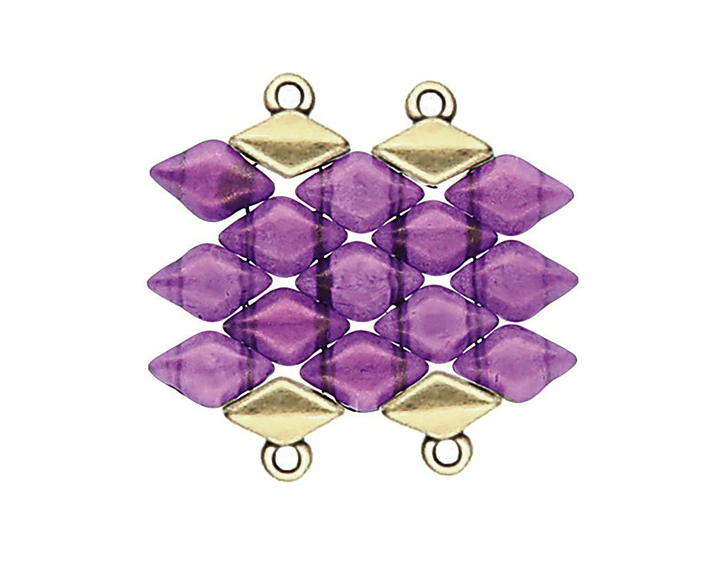 Cymbal Komia 24K Gold (plated) Ending for GemDuo 7x8mm