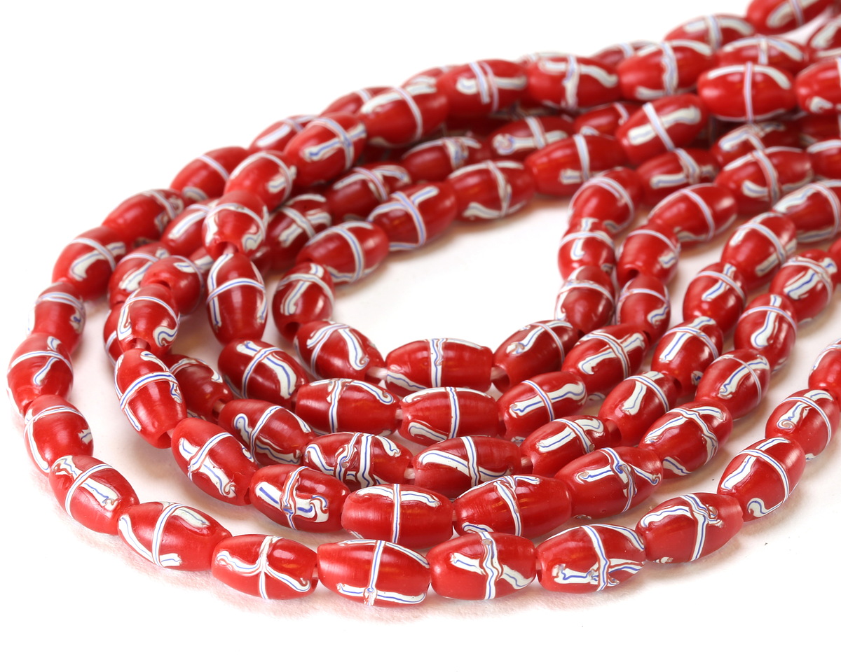 Indonesian Pepper Red French Cross Rice 12-13x7mm