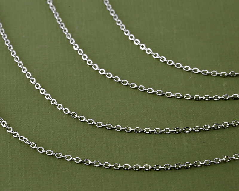 Stainless Steel Small Cable Chain - Main Image
