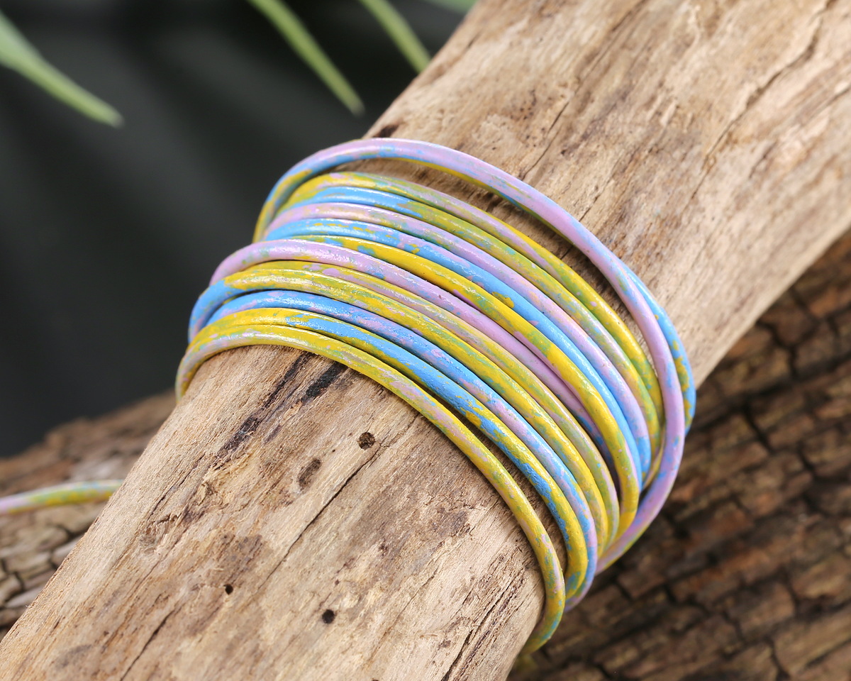 Horizon Glow Round Leather Cord 1.5mm