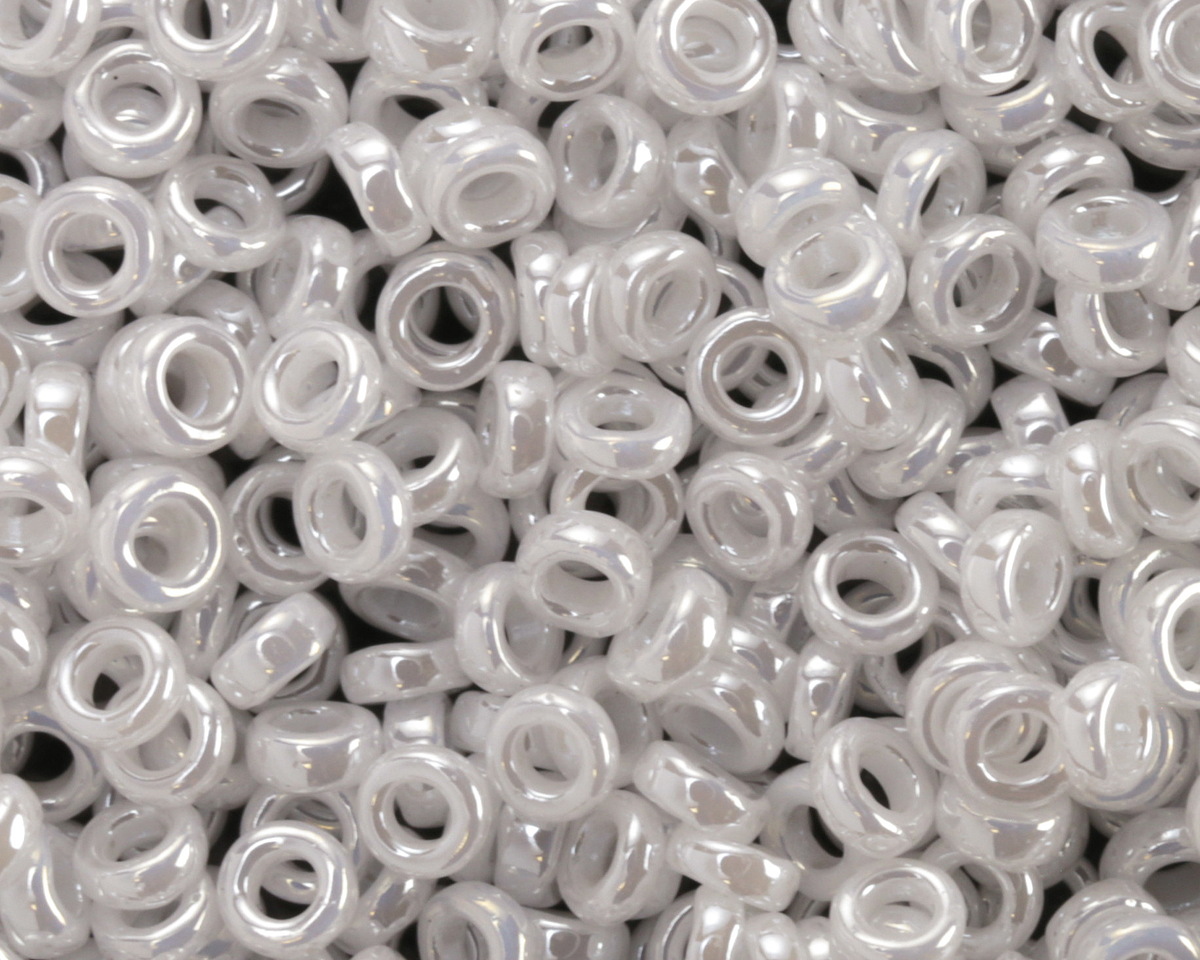 Miyuki White Pearl Ceylon Spacer Bead 2.2mm